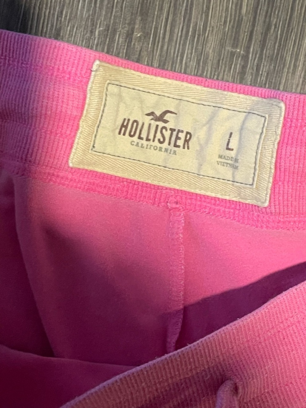 Hollister | Pink Mid Rise Pull On Wide Leg Sweatpants Large
Coastal Preppy Y2K - Picture 3 of 7